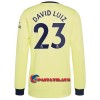 Virallinen Fanipaita Pitkähihainen Arsenal David Luiz 23 Vieraspelipaita 2021-22 - Miesten